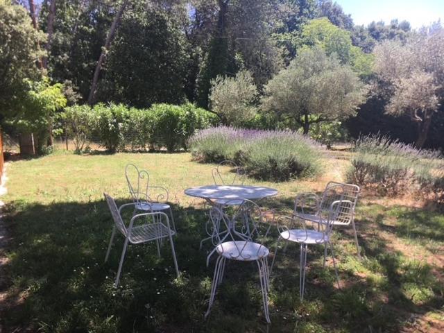 Le Mas Du Cypres, 12 Pers Et Piscine Aigaliers Exterior photo