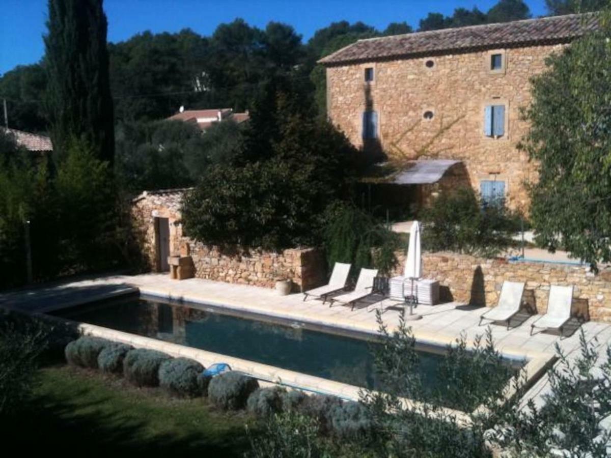 Le Mas Du Cypres, 12 Pers Et Piscine Aigaliers Exterior photo
